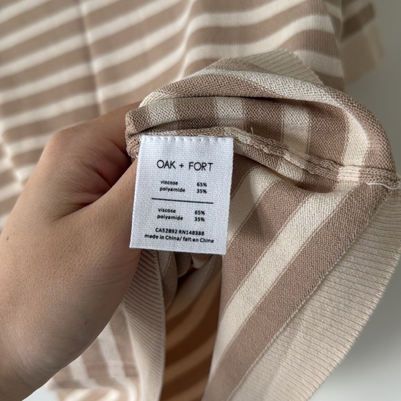 NEW Oak + Fort Stripe Top - Picture 3 of 4